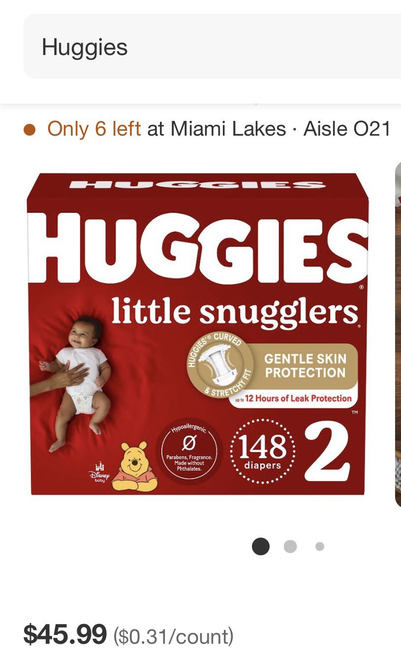 Diapers - Huggies