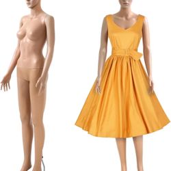 Female Mannequin Full Size With Face 