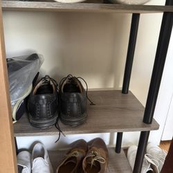 Brown/Black 5 Tier Shelf 48x30x12