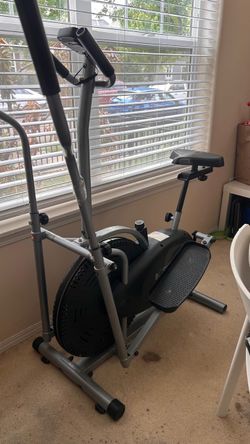 2-in-1 Elliptical Exercise Bike