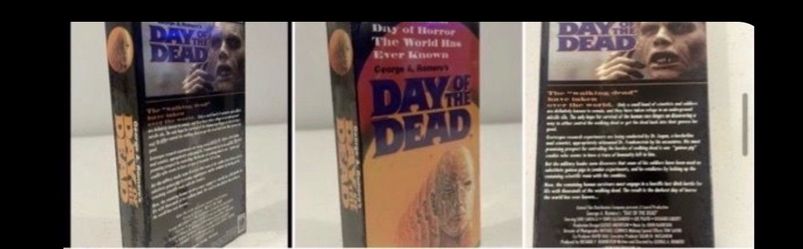 Day of the Dead Factory Sealed VHS