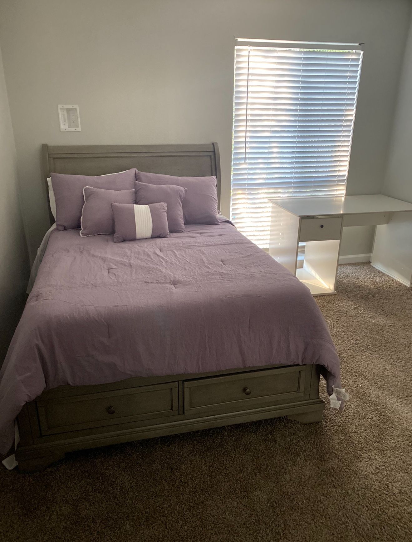 Ashley’s furniture Robbinsdale Full Sleigh Bed with 2 Storage Drawers