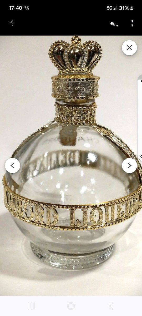 Collectible Chambord Royale Deluxe Bottle