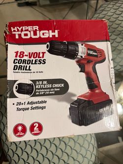 Hyper Tough 18V Cordless Drill
