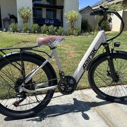 Electric Mountain Bike for Adults-750W Peak Motor Electric Commuter Bikes, 25MPH EBike, 36V Battery EBikes, 21-Speed Front Suspension Electric Bicycle