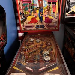 Vintage 1979 Sharpshooter By Game Plan Pinball Machine 