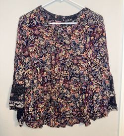 Paisley Multicolor Top