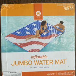 Jumbo Pool Float Red White And Blue
