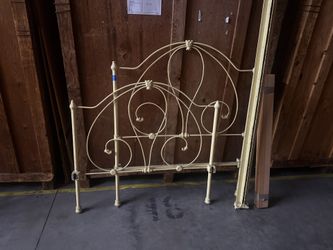 Antique Twin Iron Bed Frame