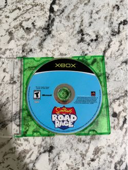 Simpsons Road Rage (Microsoft Xbox, 2001) - Disc Only
