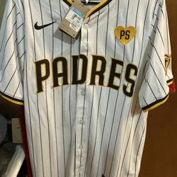 San Diego Padres Musgrove Nike White Alternate Limited Player Jersey PS Medium