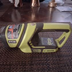 Ryobi Flashlight 18 volt