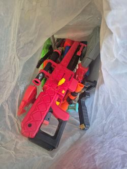 Collection of Nerf toys $5 each
