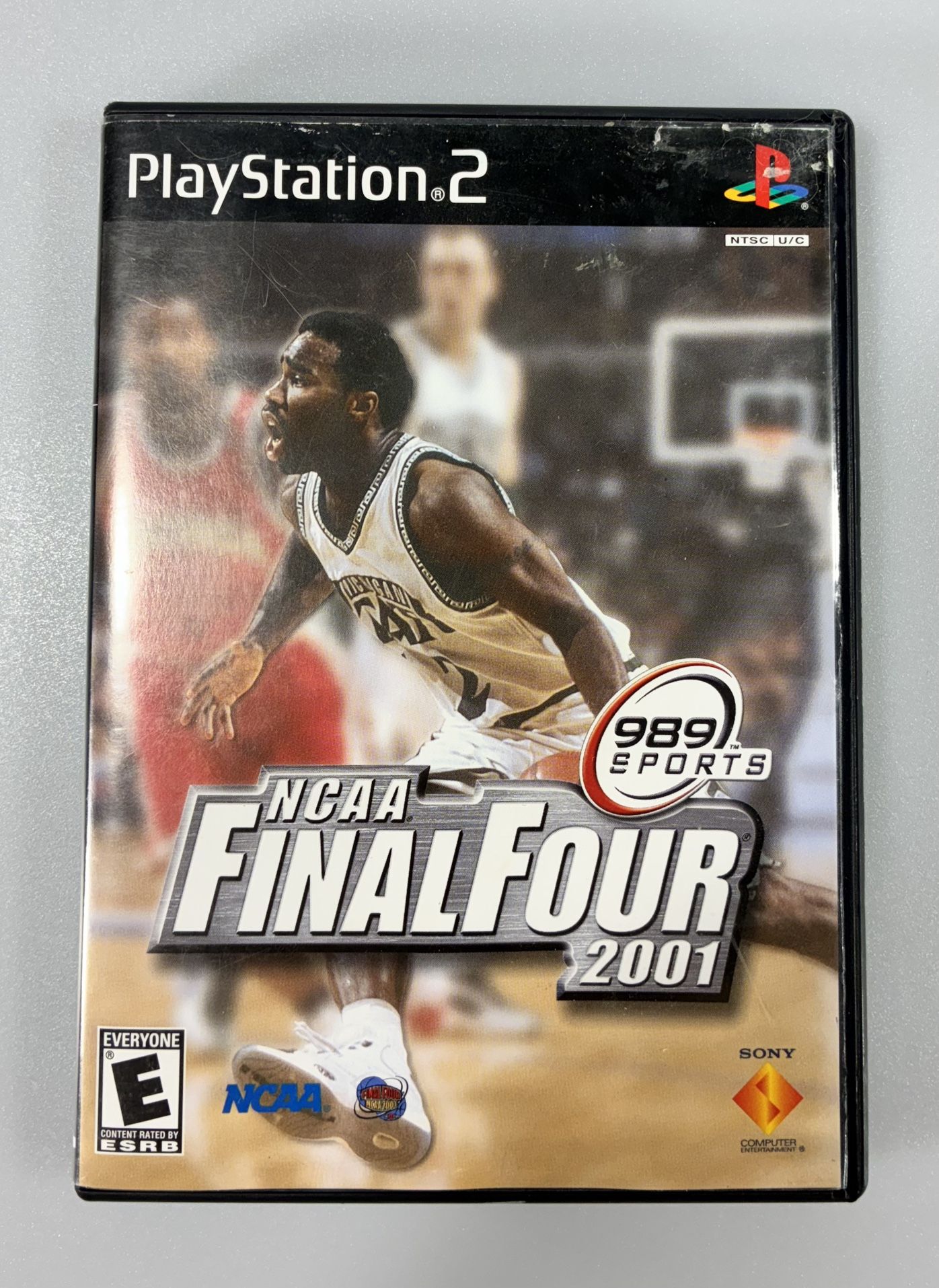 NCAA Final Four 2001 Sony PlayStation 2 Vintage 989 Sports Complete with Manual