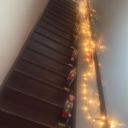 10 Wooden Christmas Soldiers Plus A Soldiers Girl Some With Tags All For $100