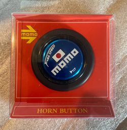 Authentic Momo Blue Full Speed Japan Italy Horn Button