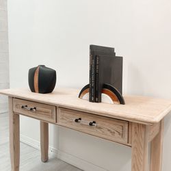 Wooden Entryway Console Table 
