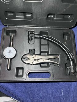 Matco tools Dial indicator set with locking pliers