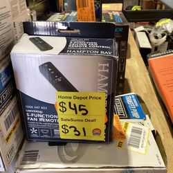 Hampton Bay Fan Remote 