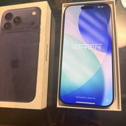 NEW BOX APPLE IPHONE 17 PRO MAX 256GB VERIZON + CASE + 1 YEAR WARRANTY