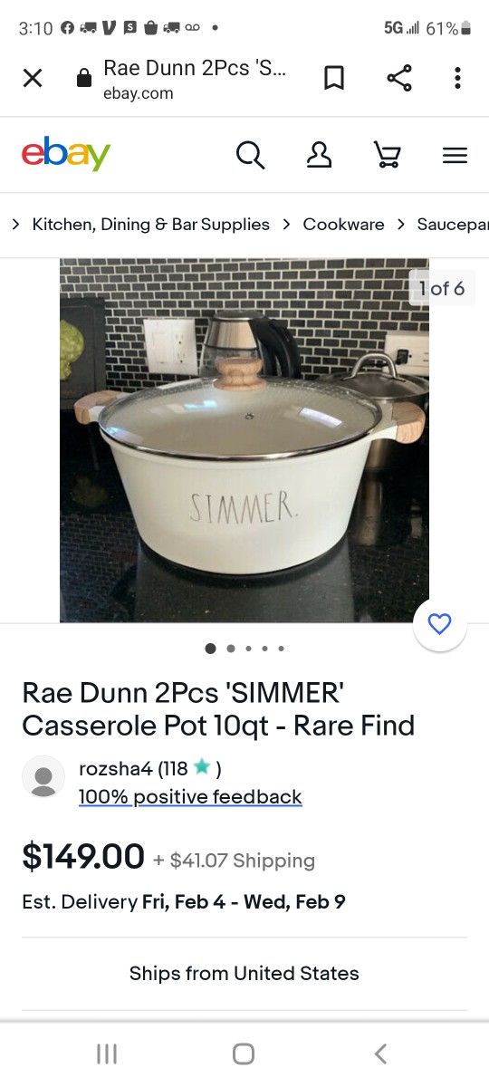 Rae Dunn Bakeware Rae Dunn Artisan Collection Square Ceramic