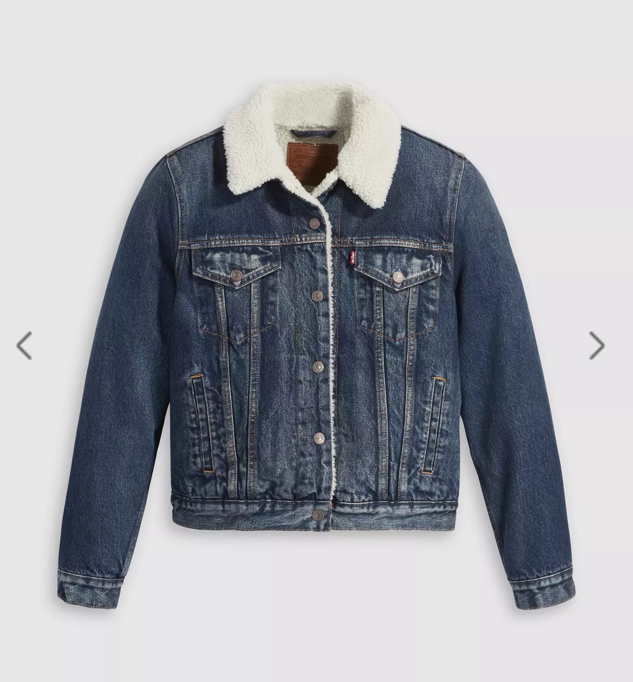 Women’s Sherpa Jean Jacket Levi’s Size:XL