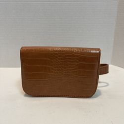 Badiya Women's Mini Waist Bag Fanny Packs Leather Cell Phone Pocket