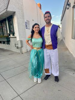 Aladdin and Princess Jasmine Adult Costumes
