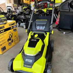 RYOBI
40V HP Brushless 21 in. Cordless Battery Walk Behind Self-Propelled Lawn Mower with (1) 6.0 Ah Batteries and Charger