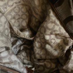 Vintage coach shoulder bag