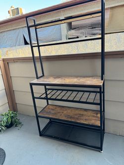 Coffee Bar/Baker's Rack