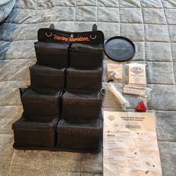 Harley-Davidson Motorcycle Roll Up Travel Pack w/6 Accessories Part 99550-07SNRP. Designed to provide organized storage for roadside essentials. The t