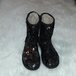 UGGS Women's Size 8.5 Sequined Black & Copper Variegated  PRICE IS FIRM