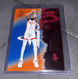Kevin Durant Orange/Blue Parallel (Topps NBA Signature Class 2025/26)
