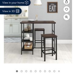 Table With Stools