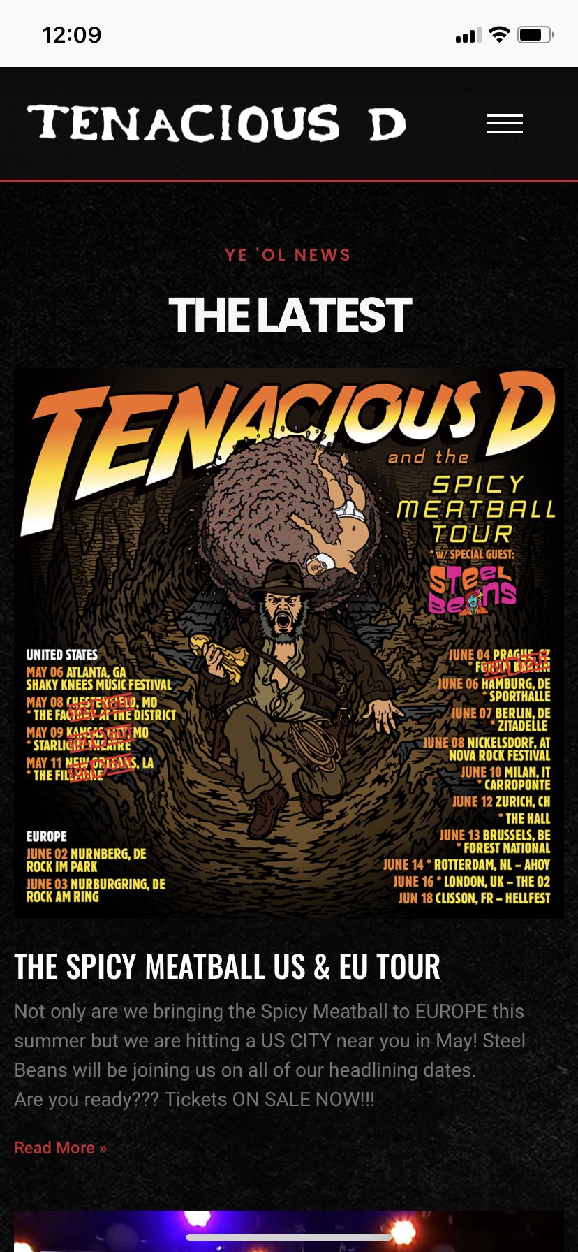 2 Tenacious D Tickets The Fillmore New Orleans May 11th