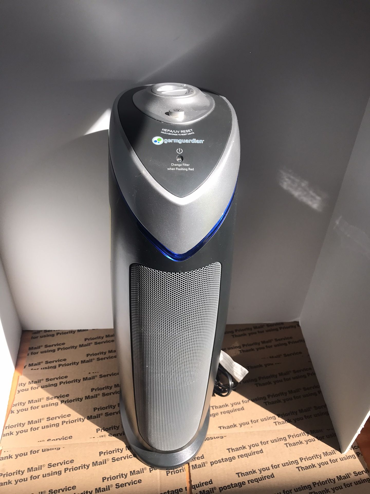GermGuardian AC4825DLX 4in1 Air Purifier with HEPA Filter UV Sanitizer