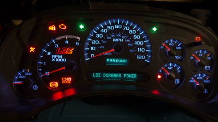 Cluster LBZ DURAMAX 03 to 06