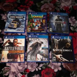PS4 Games Sold Together
