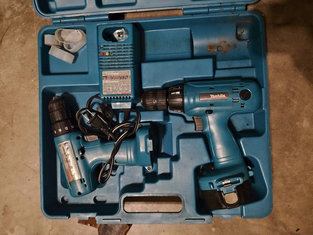 Makita Drills And Charger