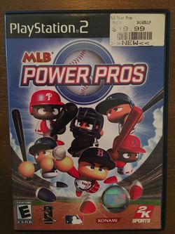 Sony PlayStation ps2 mlb power pros
