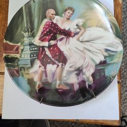 "Shall We Dance?" Collector's Plate, The King And I. Officially Licensed.
