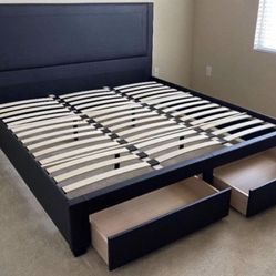 New King Size Bed Frame 