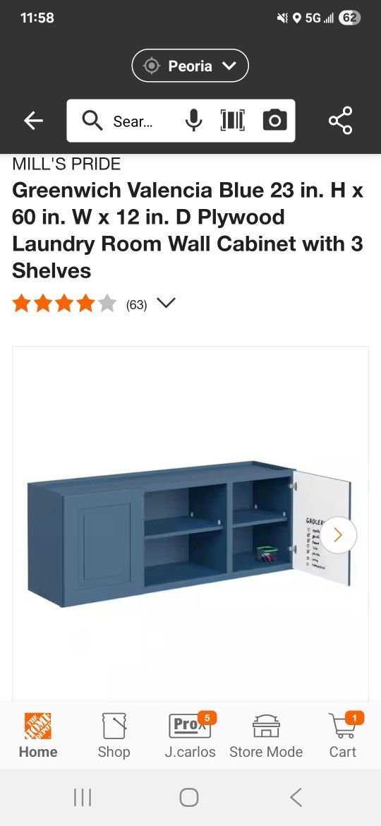 Cabinet with 3 Shelves