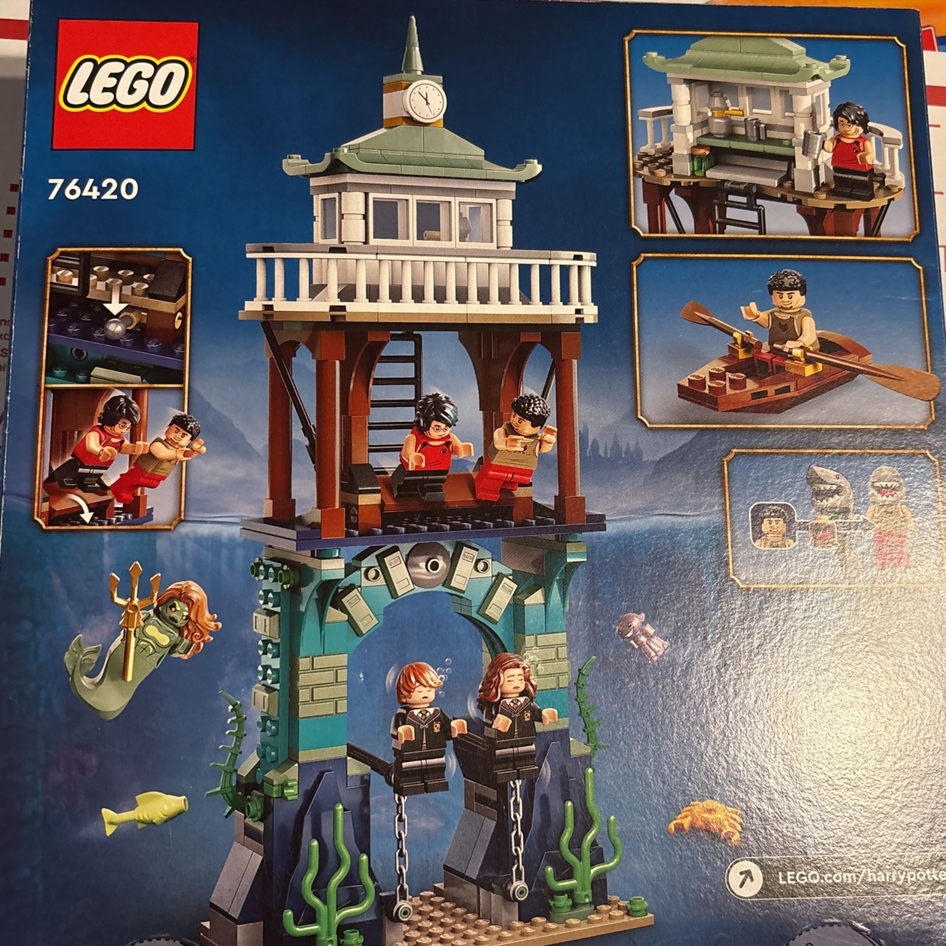 HARRY POTTER TRIWIZARD TOURNAMENT: THE BLACK LAKE Lego 76420 New