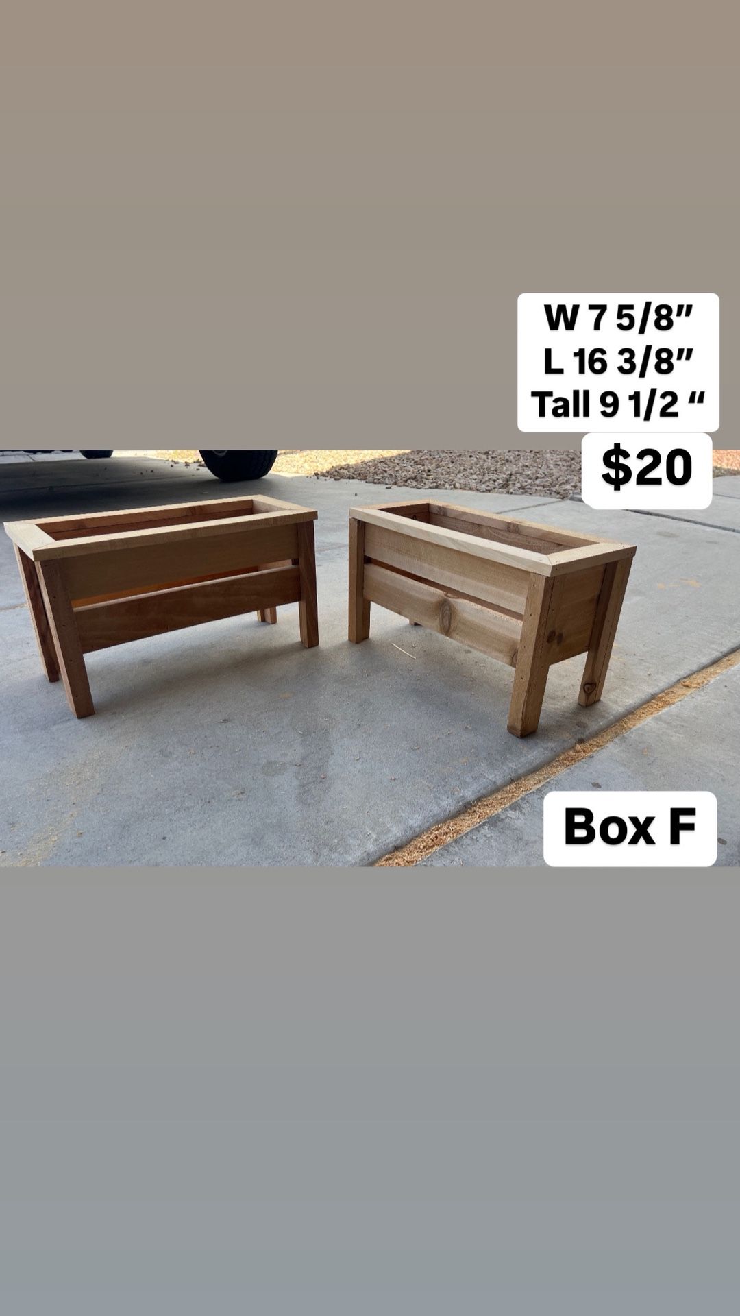 Mini Long Planter box F