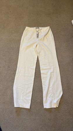 Women's trousers NIC+ZOE , color cream, size S