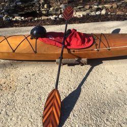 Handmade 16 ft sea kayak. my pride and joy !!