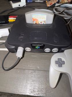 Nintendo 64 with Star Wars game