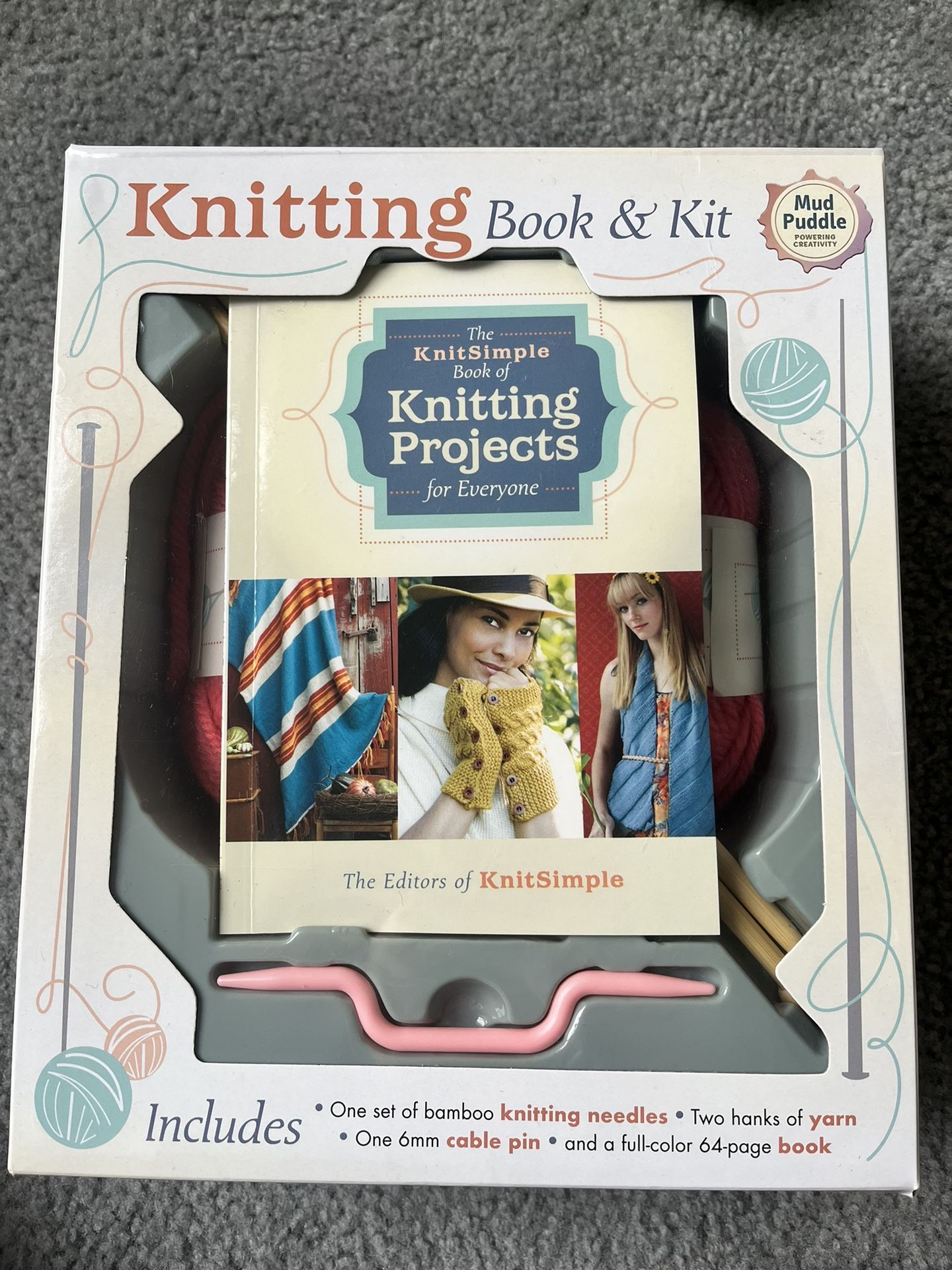 Knitting Book & Kit